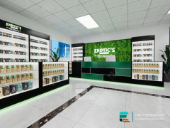 Commercial Dispensary Display Counters Vape Shop Design