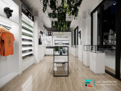 Design Dispensary Glass Wall Mount Display Cigarette Rack