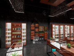 Smoke Shop Showcase Wood Store Cabinets Dispensary Furniture