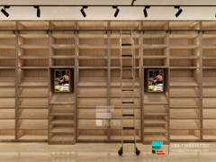 Cigarette Display Unit Wall Display Cabinet Showcase