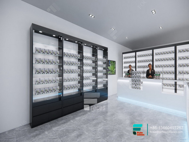 Tobacco Display Cabinet Pharmacy Dispensary Shelving