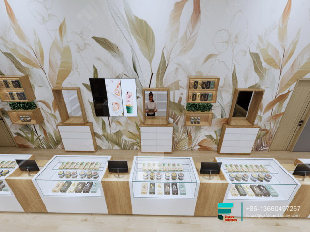 Tobacco Display Rack Glass Shop Showcase Design For Sale