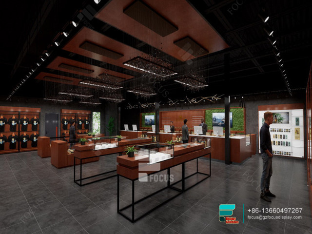 Smoke Shop Showcase Wood Store Cabinets Dispensary Furniture