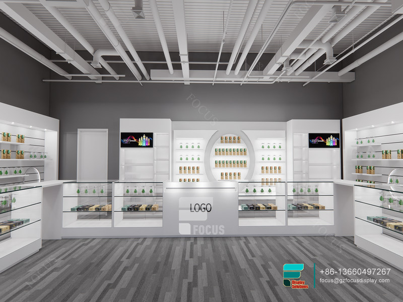 Smoke Shop Display Cases Retail Glass Display Cabinet For Sale