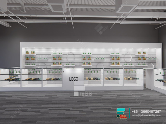Smoke Shop Display Cases Retail Glass Display Cabinet For Sale