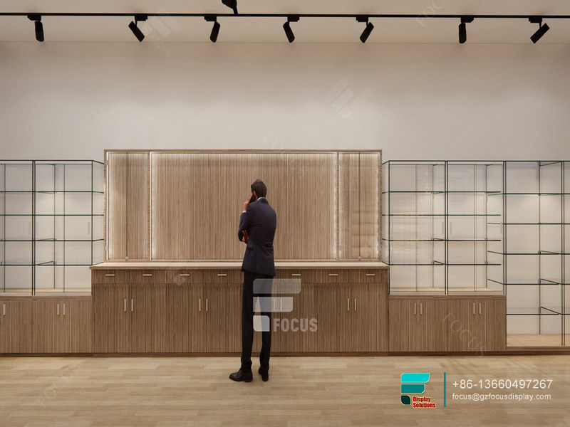Cigarette Display Unit Wall Display Cabinet Showcase