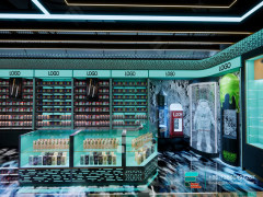 LED Retail Display Tobacco Display Case Dispensary Design