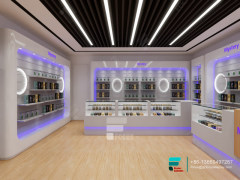Smoke Shop Glass Displays Glass Cabinet With Lights
