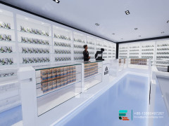 Counter Tobacco Luxury Cabinet Glass Dispensary Furniture