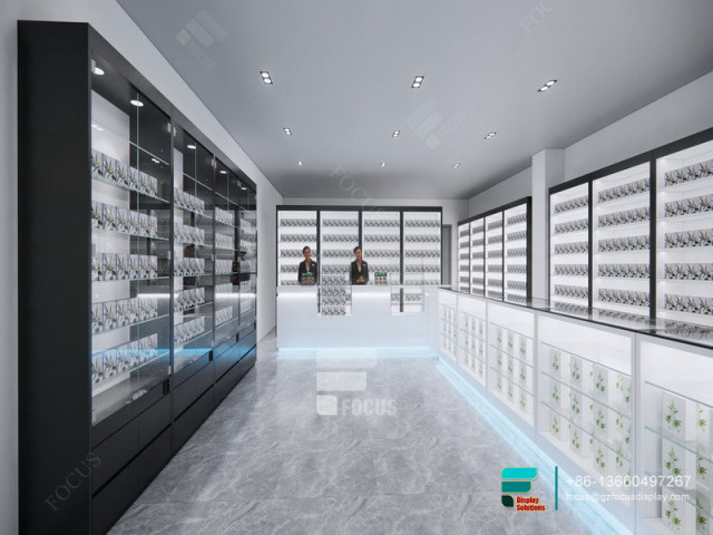 Tobacco Display Cabinet Pharmacy Dispensary Shelving