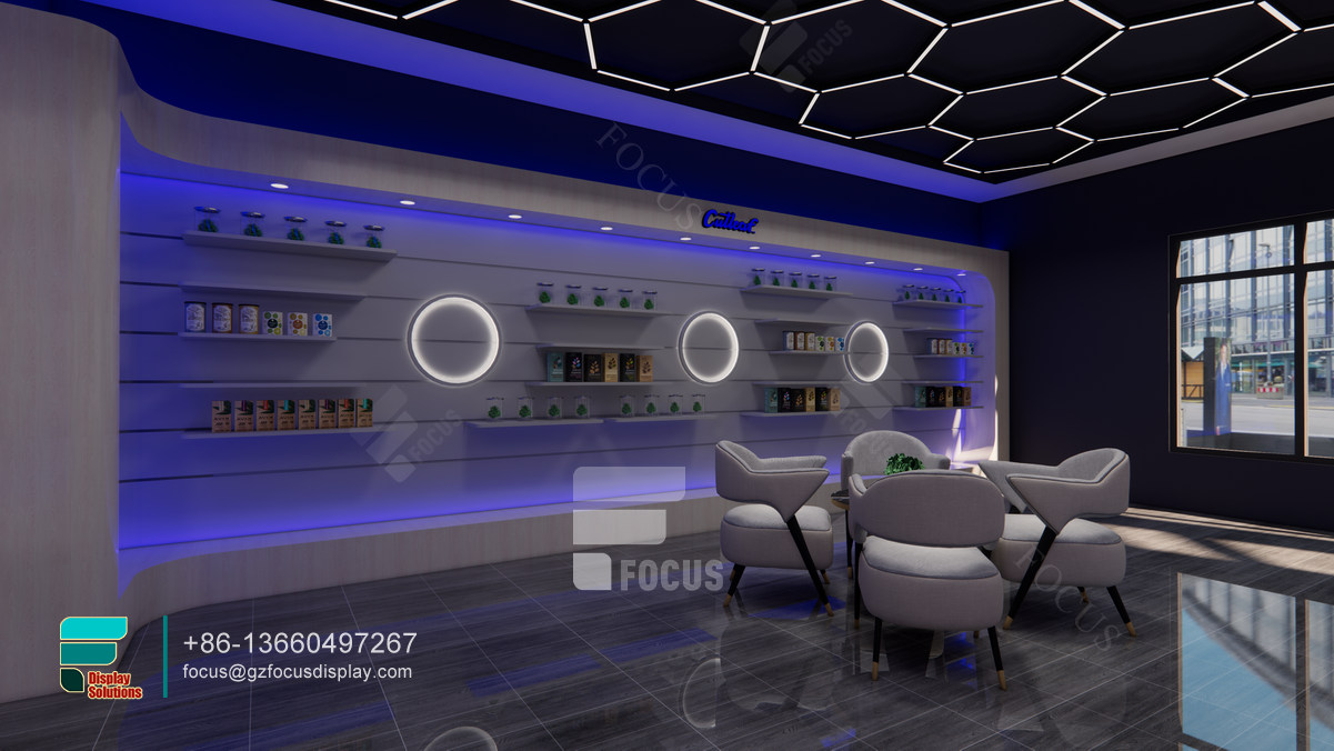 cigar shop design retail displays custom smoke cabinets