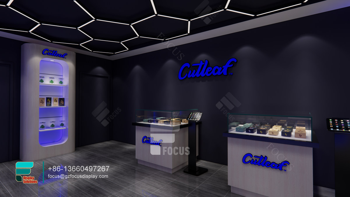 cigar shop design retail displays custom smoke cabinets