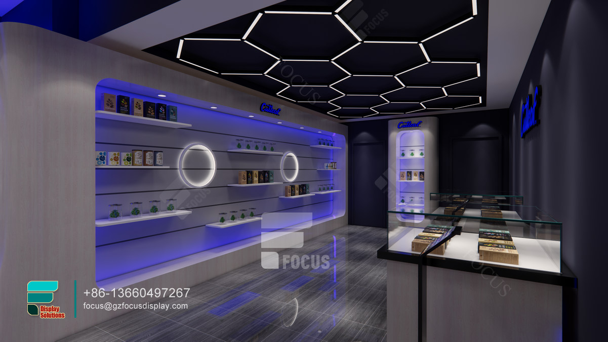 cigar shop design retail displays custom smoke cabinets