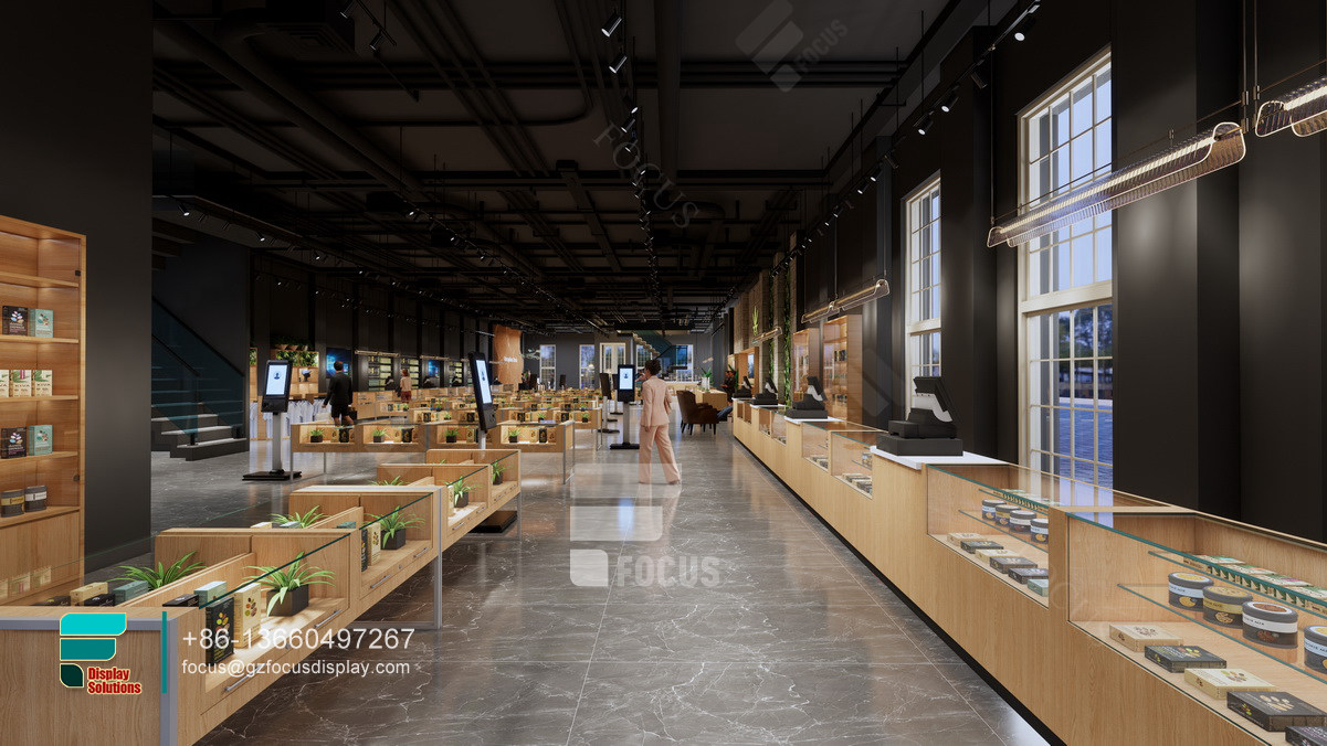 smoke shop designs standing clear glass display counter tobacco