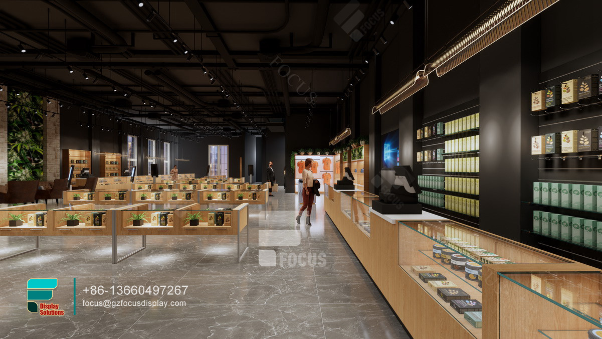 smoke shop designs standing clear glass display counter tobacco