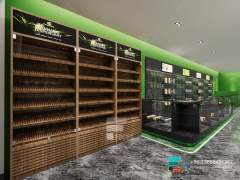 Dispensary Retail Displays Glass Cabinets Smoke Shop Design