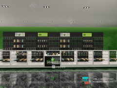 Cannabis Dispensary Design And Construction Glass Display