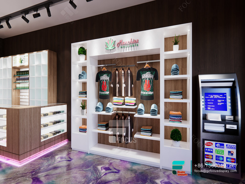 Smoke Shop Display Racks Boutique Dispensary Interior Design