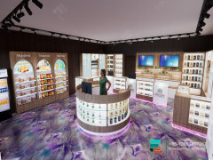 Smoke Shop Display Racks Boutique Dispensary Interior Design