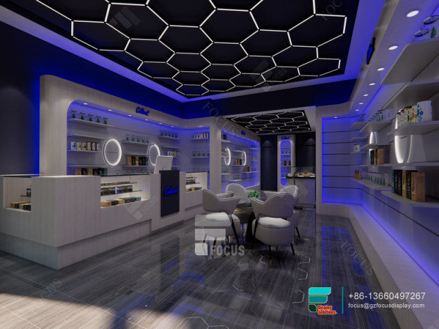Cigar Shop Design Retail Displays Custom Smoke Cabinets