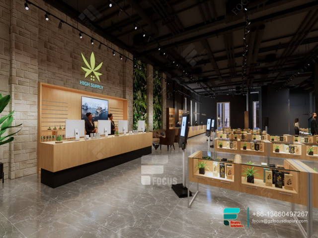 Smoke Shop Designs Standing Clear Glass Display Counter Tobacco
