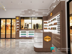Pharmacy Dispensary Layout Design Large Glass Cabinets