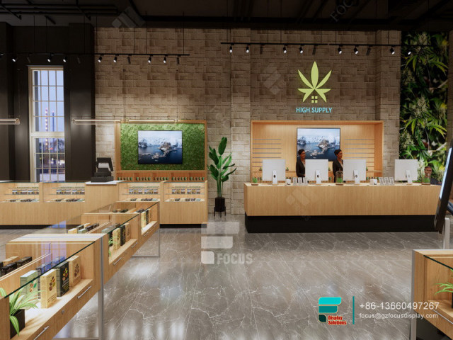 Smoke Shop Designs Standing Clear Glass Display Counter Tobacco