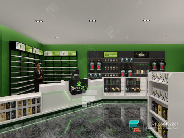Cannabis Dispensary Design And Construction Glass Display