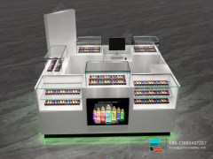 Dispensary Kiosk Large Glass Showcase Cigarette Display Case