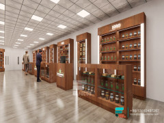 Tobacco Shelf Display Shelves Modern Smoke Shop Design