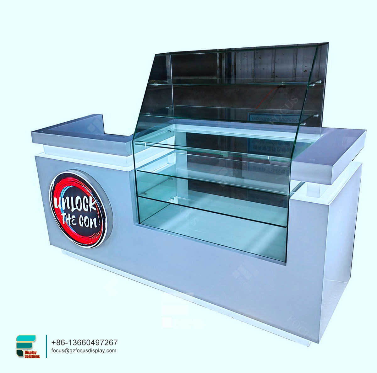 cannabis dispensary retail display showcase counters cabinet