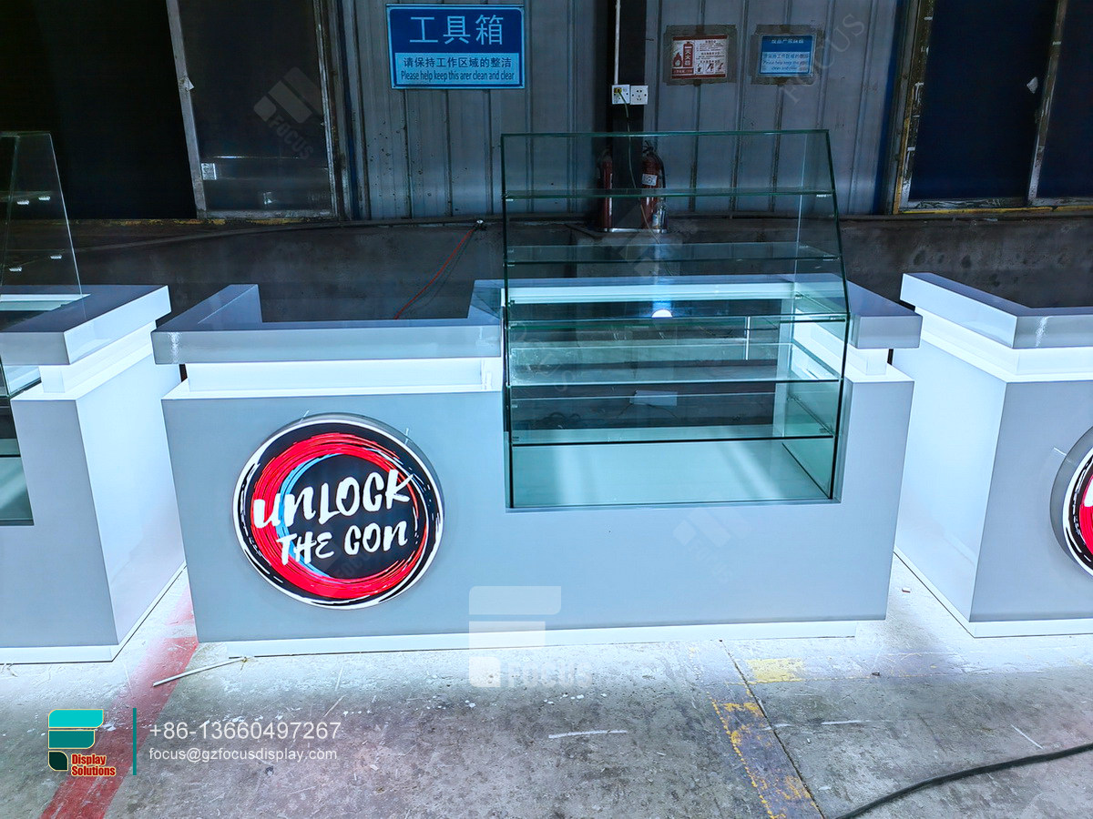 cannabis dispensary retail display showcase counters cabinet