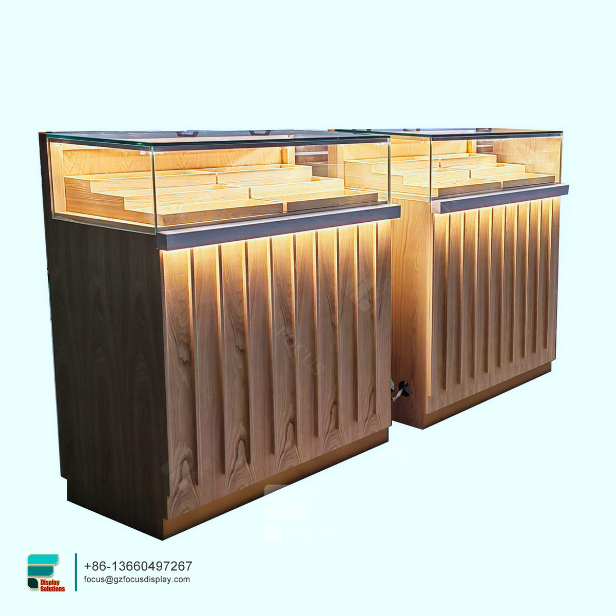 commercial smoke shop tobacco display cabinet showcase