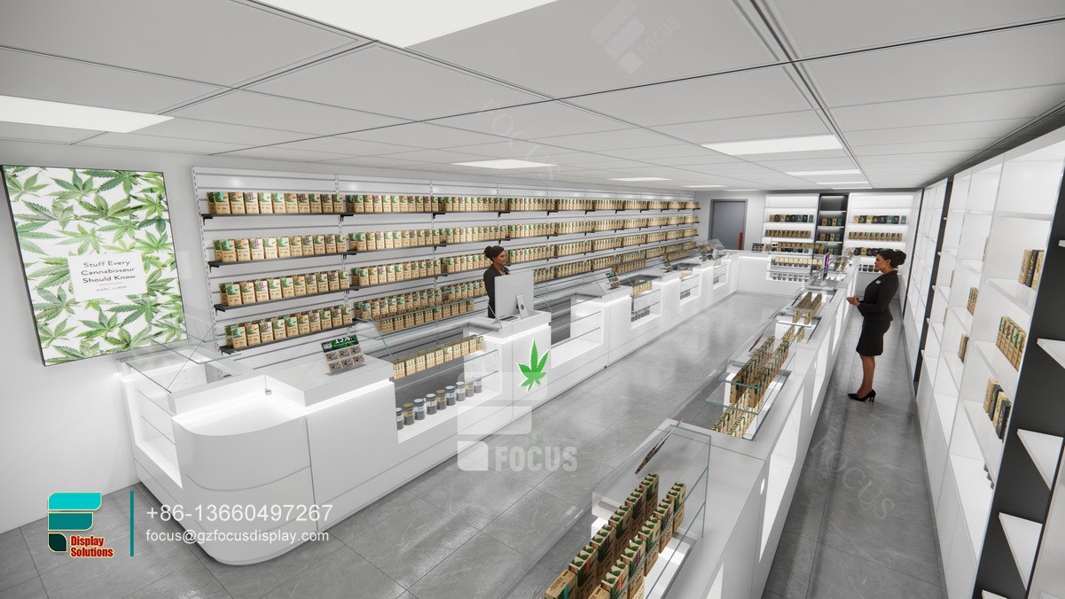 custom cigarettes display glass store counters for sale