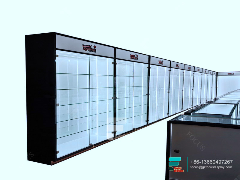 Dispensary Display Cabinets Glass Cabinet With Lock
