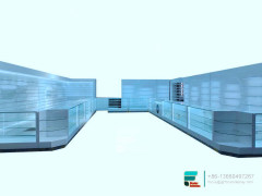 Electronic Cigar Cabinet Large Glass Cabinet Display