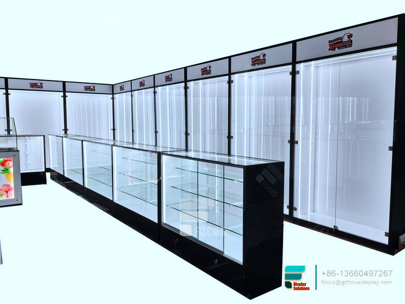 Dispensary Display Cabinets Glass Cabinet With Lock
