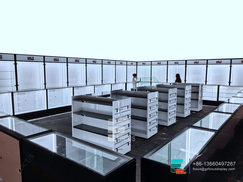 Dispensary Display Cabinets Glass Cabinet With Lock