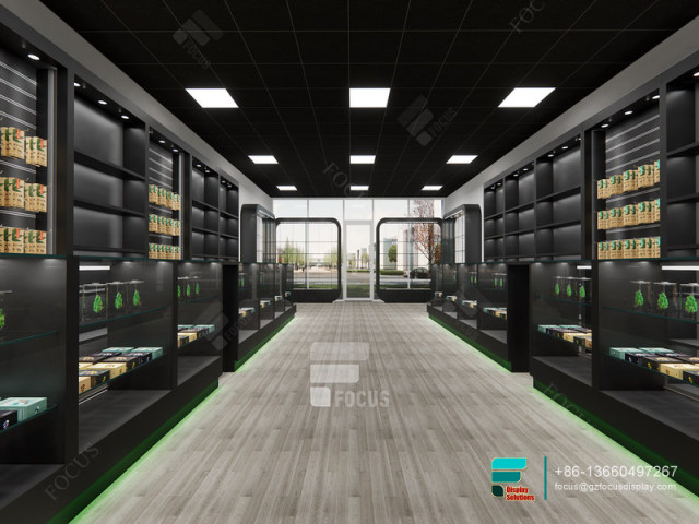 Cigarette Retail Display Transparent Glass LED Display