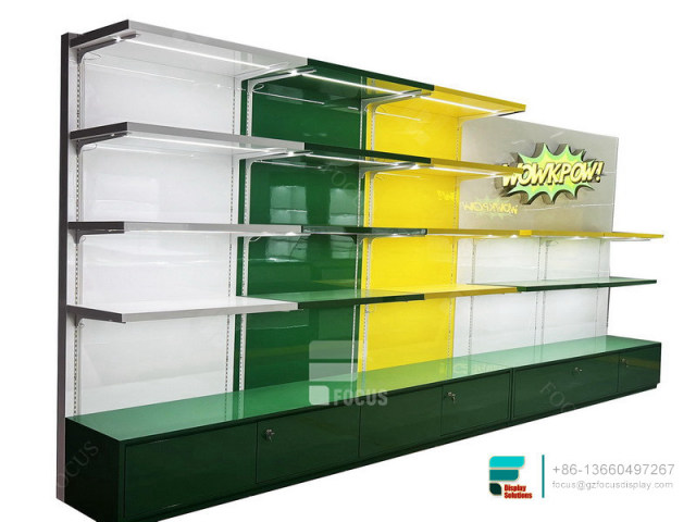 Vape Shop Display Showcase Display Shelf For Smoke Shop