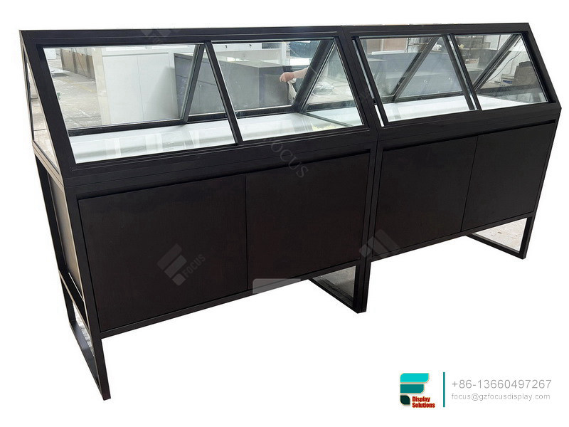 Electronic Cigarette Stand Lockable Glasses Cabinet