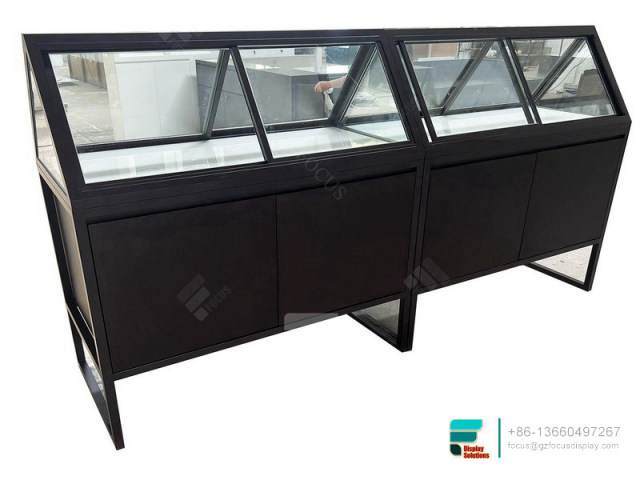 Electronic Cigarette Stand Lockable Glasses Cabinet