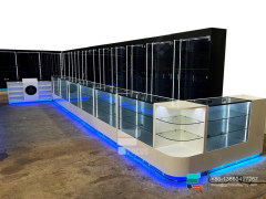 Dispensary Fixtures Display Glass Counter Tobacco Cabinet