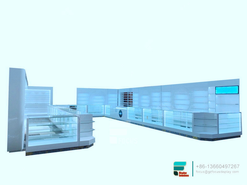 Electronic Cigar Cabinet Large Glass Cabinet Display