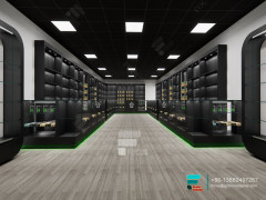 Cigarette Retail Display Transparent Glass LED Display