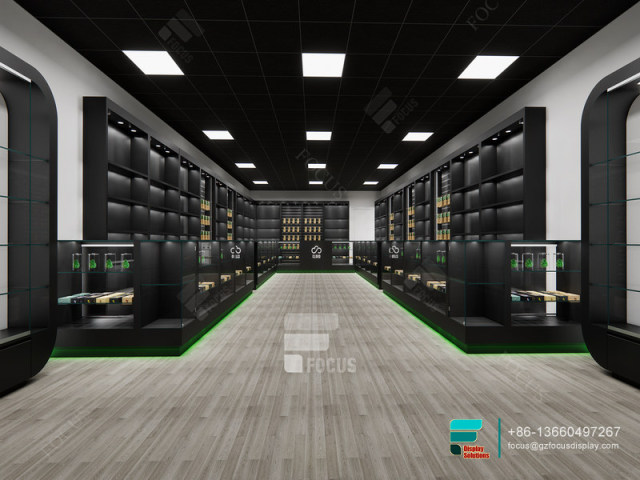 Cigarette Retail Display Transparent Glass LED Display