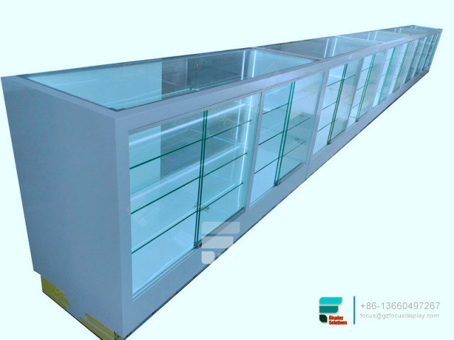 Electronic Cigar Cabinet Large Glass Cabinet Display