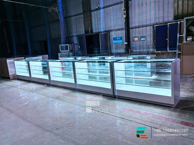 Cannabis Dispensary Retail Display Showcase Counters Cabinet