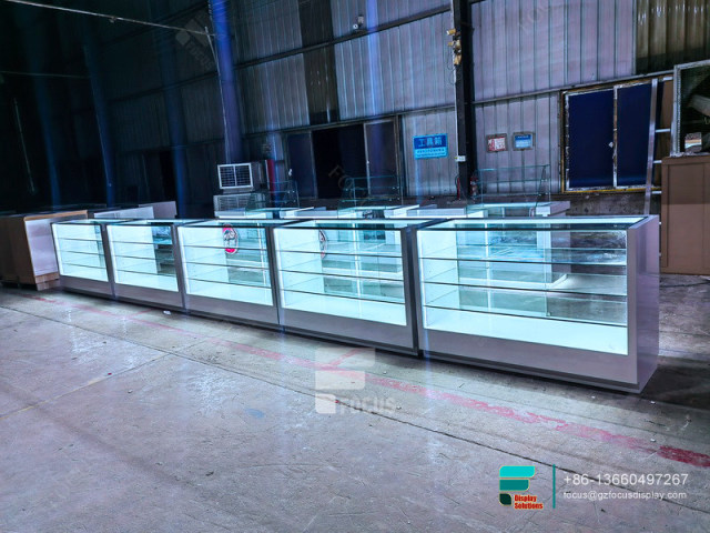 Cannabis Dispensary Retail Display Showcase Counters Cabinet