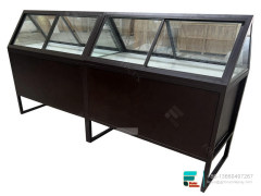 Electronic Cigarette Stand Lockable Glasses Cabinet